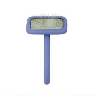 TAURO PRO LINE Brush wooden, rectangular shape teeth 11 mm, purple, S, 6.8 x 14.8 cm