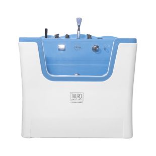 TAURO PRO LINE Озоновая ванна для домашних животных, с программой MILK SPA, технологией IONIC белого и синего цвета