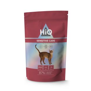 HIQ dry food for adult sensitive cats with poultry 400 g