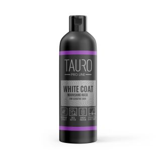 TAURO PRO LINE White Coat  nourishing mask for dogs and cats with white coat 250 ml