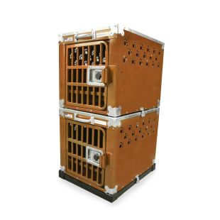 HYDROGROOM 100 Crate, double cage for animals 